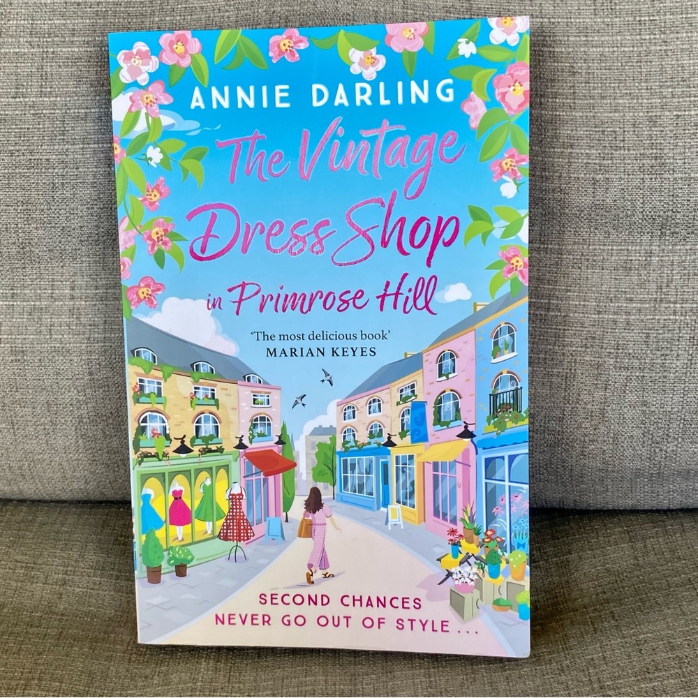 Annie Darling The Vintage Dress Shop in Primrose Hill Paperback Fiction Book